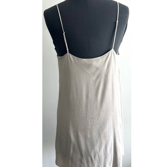 Wilfred Free Light Grey Mini Dress with Lining Sz M - Picture 2 of 8